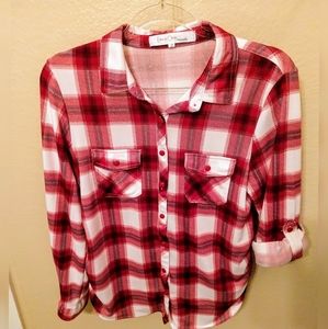 Plaid Maternity Shirt ♥️